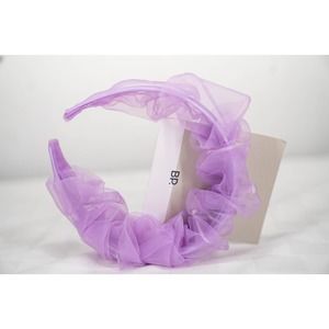 Purple Toule Hair Band